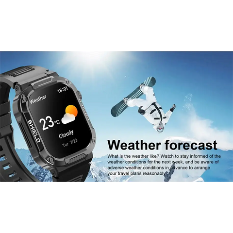 Sports Watches IP68 Waterproof 2.01’ Bluetooth Call