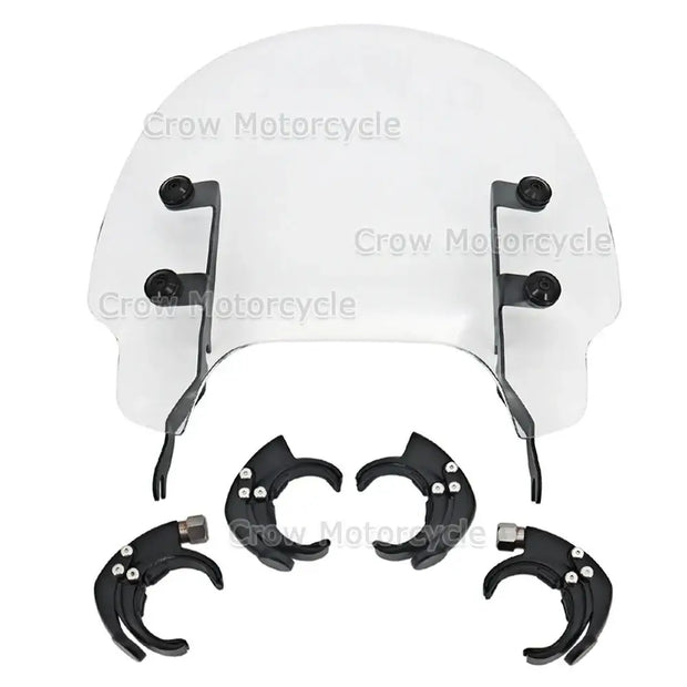 For Sportster S 1250 Accessories Sportster 1250 S RH 1250 2021 2022 New Motorcycle Windshield Front Spoiler Quick-Release Clamps - laurichshop