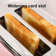 Stainless Steel Bread Maker Timer Electric Toaster For Sandwich & More