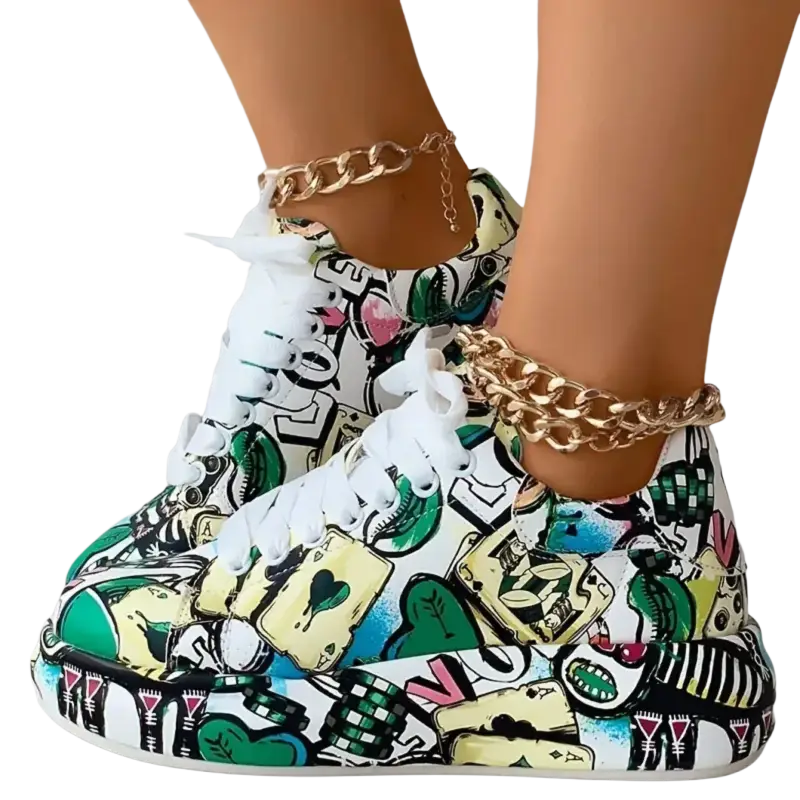 Summer Casual Colorful Slip-On Sneakers
