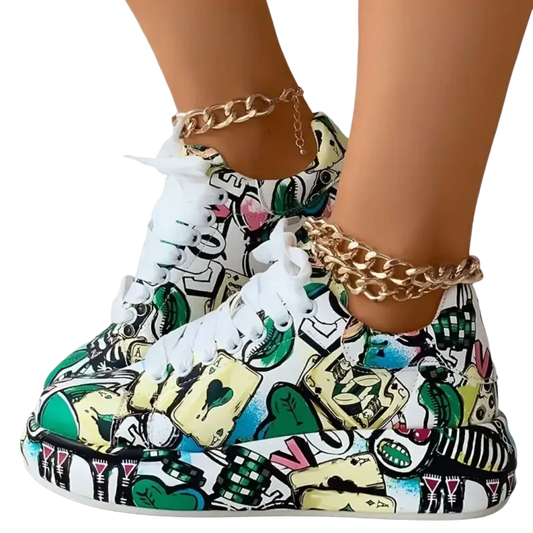 Summer Casual Colorful Slip-On Sneakers