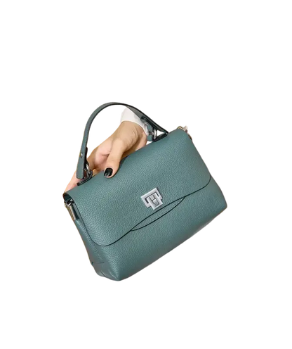 Zency Fashion Genuine Leather Top-handle Cross Body Bag For Women laurichshop