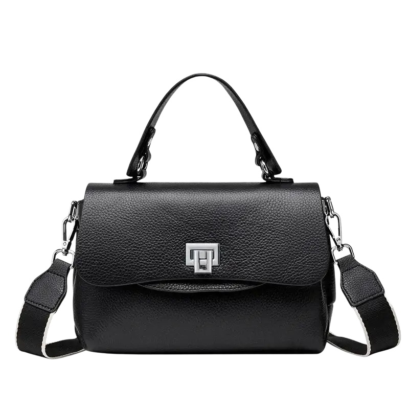 Zency Fashion Genuine Leather Top-handle Cross Body Bag For Women laurichshop