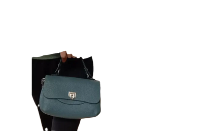 Zency Fashion Genuine Leather Top-handle Cross Body Bag For Women laurichshop