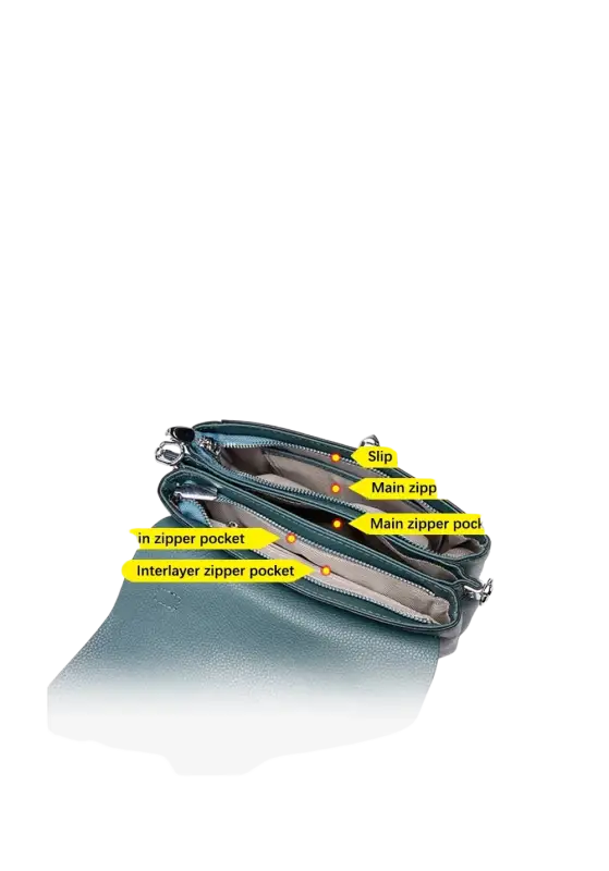 Zency Fashion Genuine Leather Top-handle Cross Body Bag For Women laurichshop