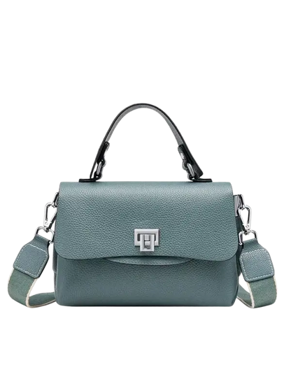 Zency Fashion Genuine Leather Top-handle Cross Body Bag For Women laurichshop