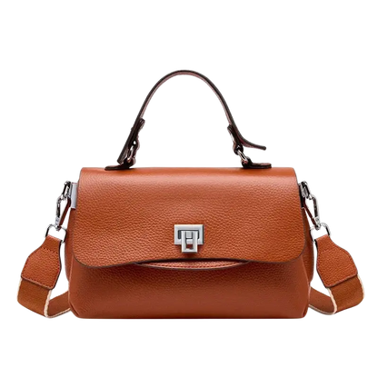 Zency Fashion Genuine Leather Top-handle Cross Body Bag For Women laurichshop