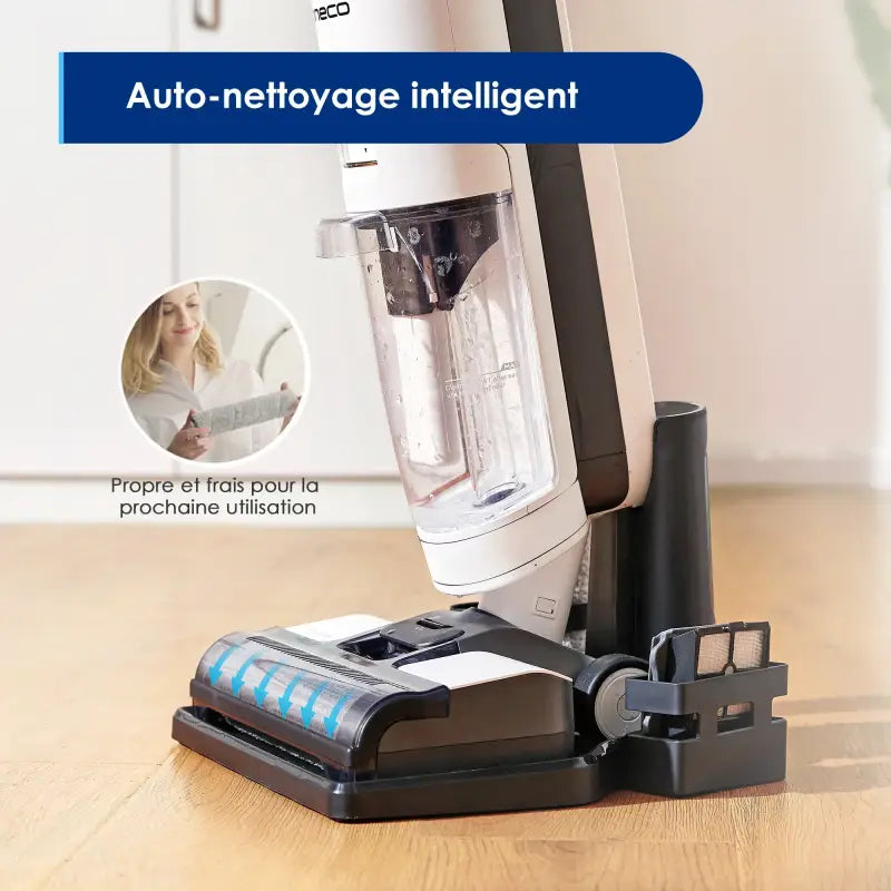 Tineco I Floor 3 Breeze Wet/Dry Vacuum Cordless Floor Cleaner and Mop One-Step Cleaning for Hard Floors