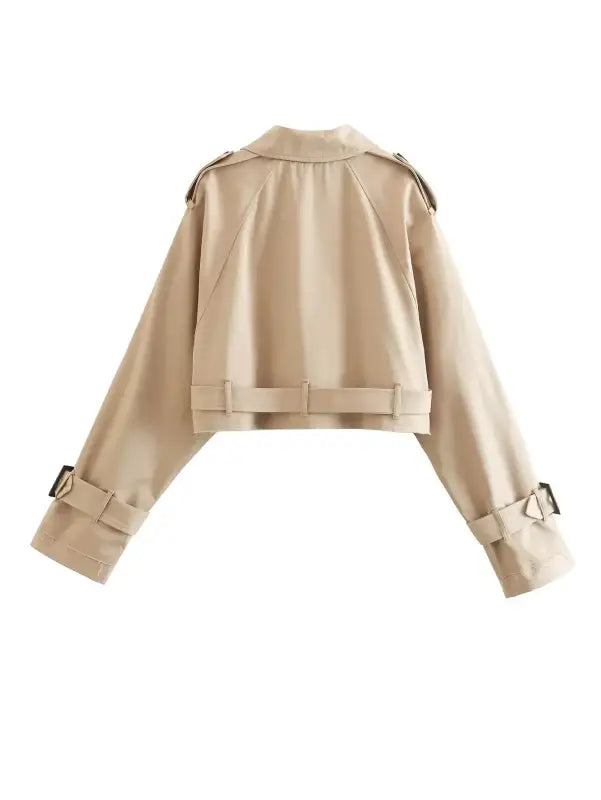 Traf Street-wear Long Sleeve Female Jacket laurichshop