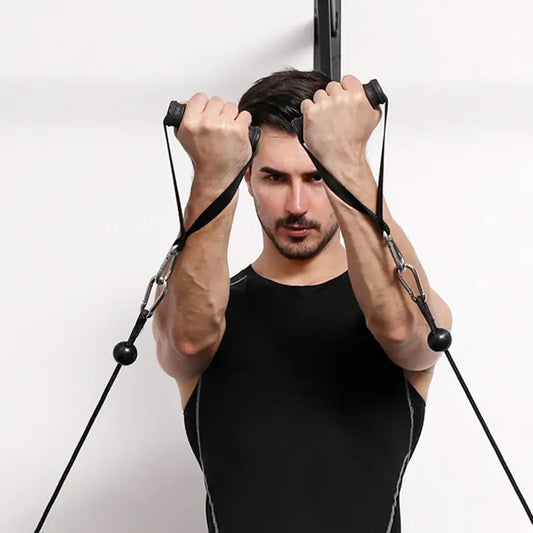 Triceps Biceps Back Blaster Rope Lat Pull Down Attachment.