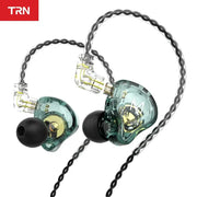 TRN MT1 In Ear Earphone Dynamic DJ Monitor - laurichshop