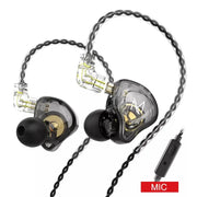 TRN MT1 In Ear Earphone Dynamic DJ Monitor - laurichshop