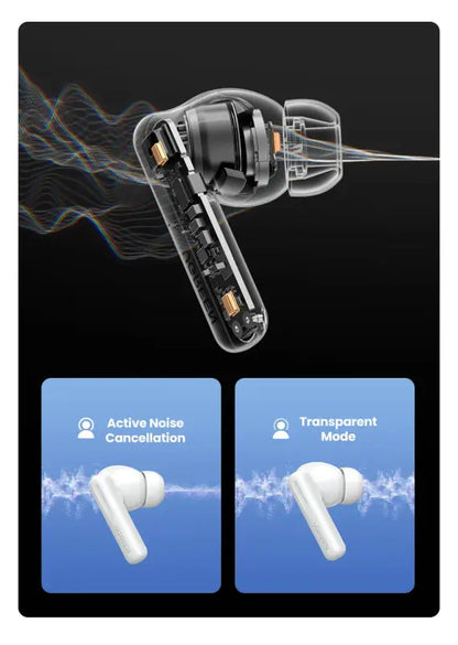 UGREEN HiTune T6 ANC TWS Wireless Earbuds Active Noise Cancellation