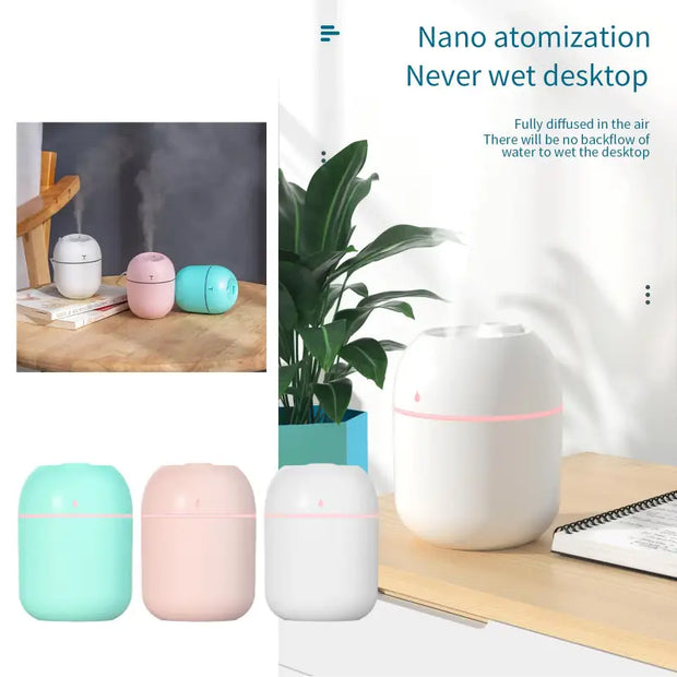 USB Aroma Diffuser Humidifier Sprayer Portable Home Appliance 220ml Electric Humidifier Desktop Home Fragrance Perfumes Perfume - laurichshop