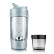 USB Electric Portable Protein Shaker Multipurpose Rechargeable Blender Cup - Blue / CHINA