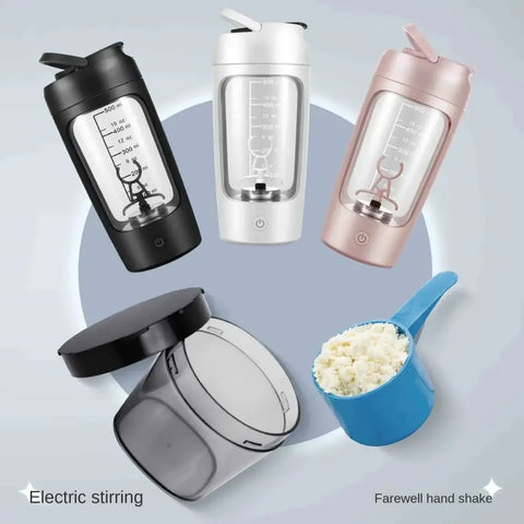 USB Electric Portable Protein Shaker Multipurpose Rechargeable Blender Cup