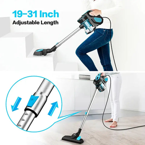 Vacuum Cleaner Corded INSE I5 18Kpa Powerful Suction 600W