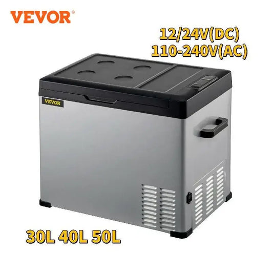 Vevor 30L 40L 50L Mini Car Refrigerator Portable Small Fridge Freezer