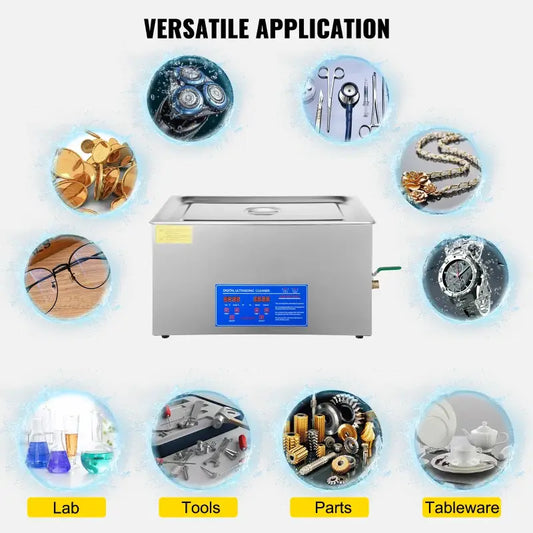 Vevor Ultrasonic Cleaner Lave-Dishes Portable Washing Machine