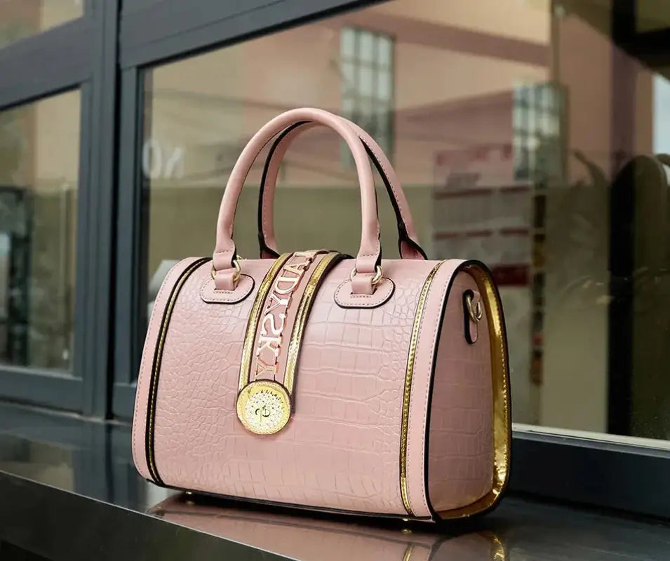 VM Elegant Boston Classic Women's Leather Shoulder Handbag laurichshop