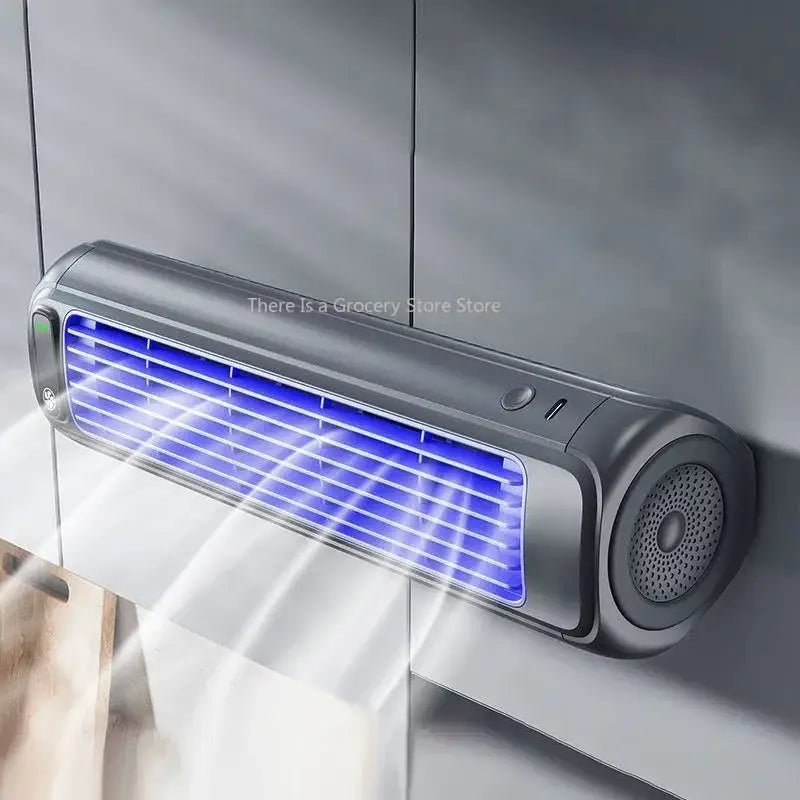 Wall Mounted Air Conditioning Silent Rechargeable Convenient Cooling Electric Fan