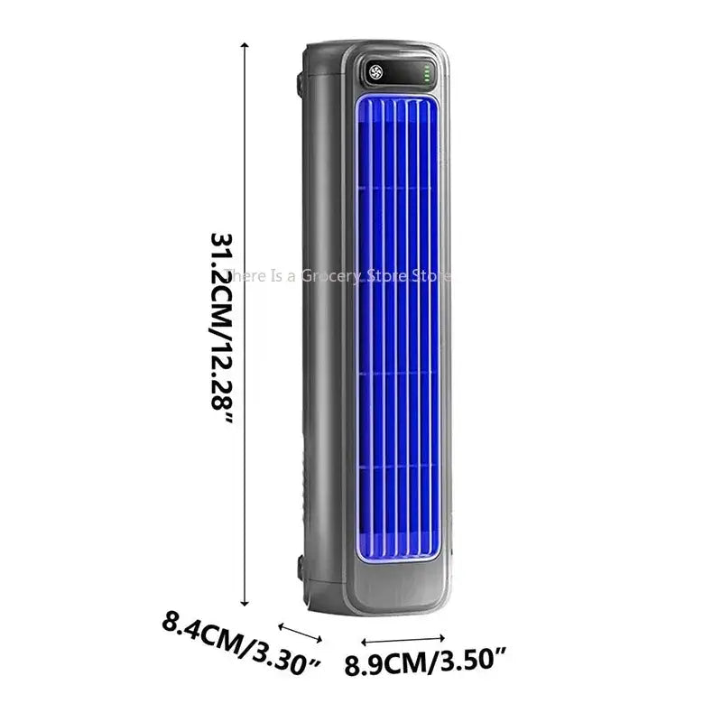 Wall Mounted Air Conditioning Silent Rechargeable Convenient Cooling Electric Fan