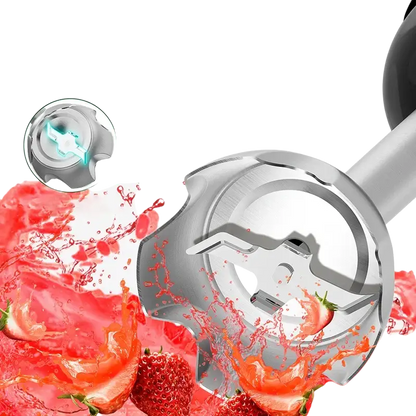 Wancle Electric Immersion Hand Blender Mixer 1000W 5 in 1 - HB-6008-5 in 1 / EU Plug / 5 in 1 | CHINA