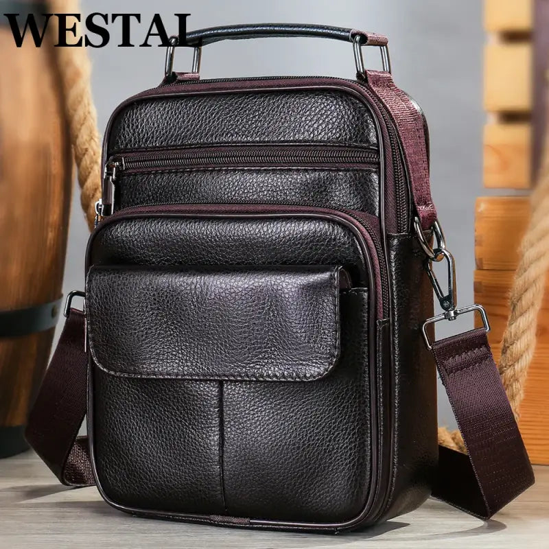 Westal Shoulder Cross-body bag 100% Genuine Leather