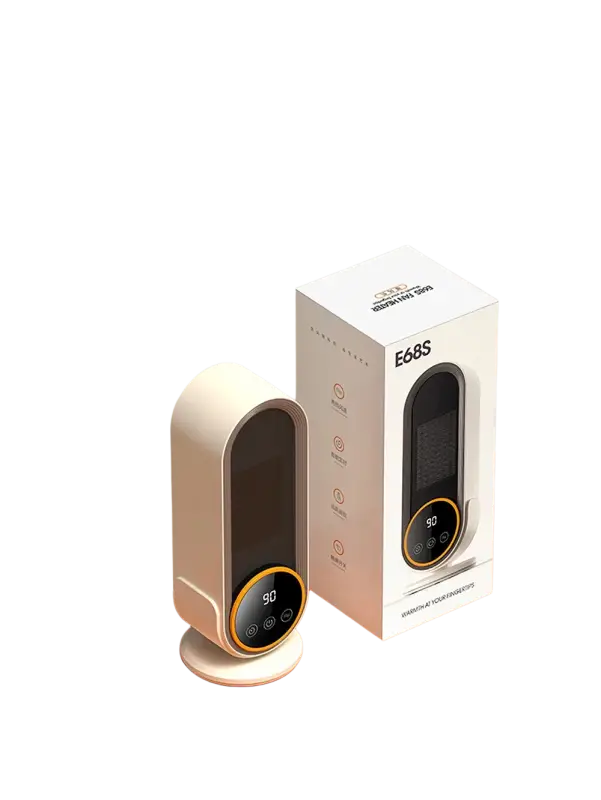 Portable Touch Screen Space Heater with Remote Control and Timing