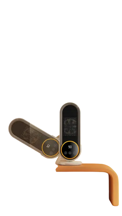 Portable Touch Screen Space Heater with Remote Control and Timing