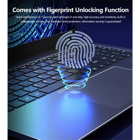 Windows 11 Pro Intel N 5095 Office Computer PC Fingerprint Unlocking