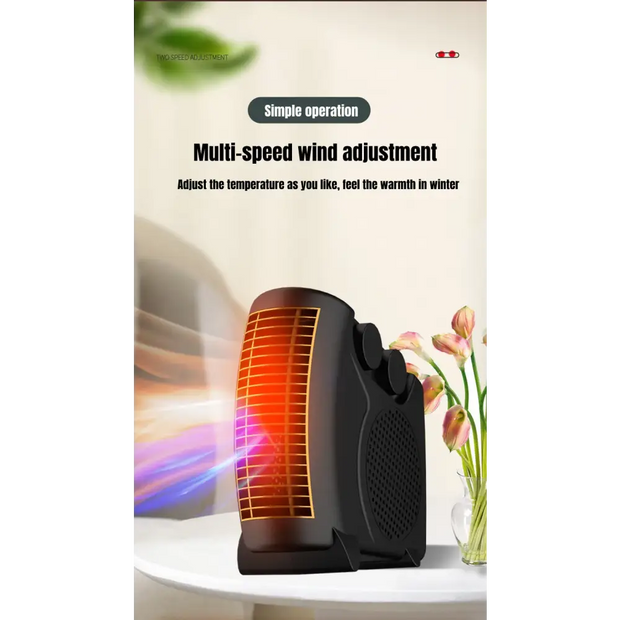 Winter Warmer Household Desktop Electric Heater Fan