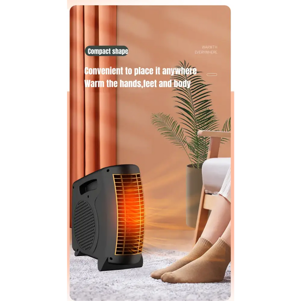 Winter Warmer Household Desktop Electric Heater Fan