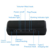 WISETIGER P3 Portable Bluetooth Speaker 30W Wireless Sound Box Bass