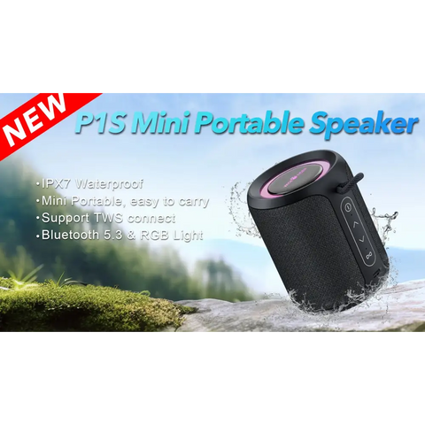 WISETIGER P3 Portable Bluetooth Speaker 30W Wireless Sound Box Bass