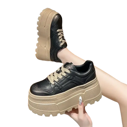 Stylish Spring/Autumn Women's Sneakers - Casual Look