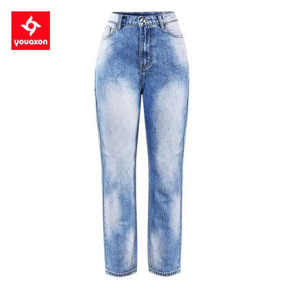 1886 Youaxon Cotton Vintage High Waist Mom Baggy Jeans Women`s Blue Denim Pants Boyfriend Jean Femme Jeans For Girls - laurichshop