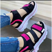 Women Sandals Casual Wedges Sandalias Mujer 2022 New Summer Shoes Women Heels Sandals Platform Peep Toe Wedges Chaussure Femme - laurichshop