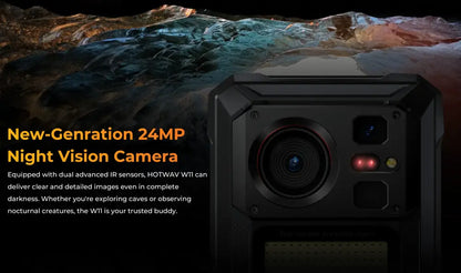 [World Premeire] HOTWAV W11 Rugged Phone 20800mAh 280LM Flashlight 6.6