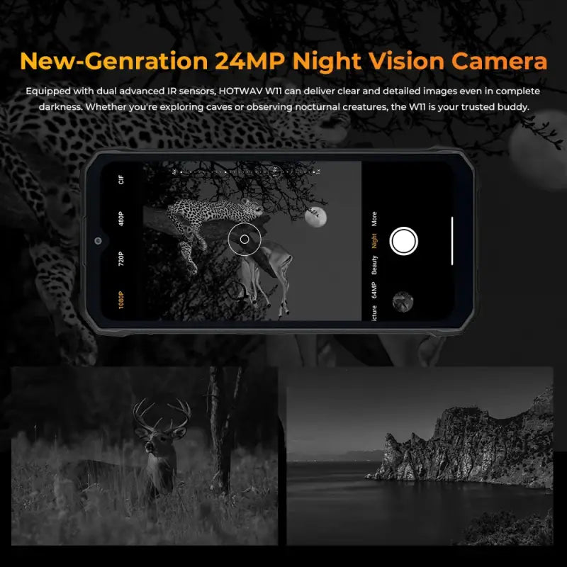 [World Premeire] HOTWAV W11 Rugged Phone 20800mAh 280LM Flashlight 6.6