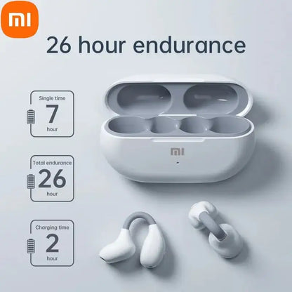 Xiaomi 2023 Wireless Earphones Mijia Earclip Bluetooth5.3 Headphones Earring Sports Bone Conduction Earbuds Waterproof Headset - laurichshop