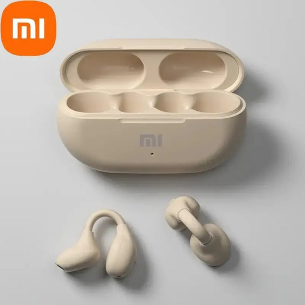 Xiaomi 2023 Wireless Earphones Mijia Earclip Bluetooth5.3 Headphones Earring Sports Bone Conduction Earbuds Waterproof Headset - laurichshop