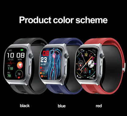 "Waterproof Xiaomi smart watch with NFC, fitness tracker, and sleep monitor"