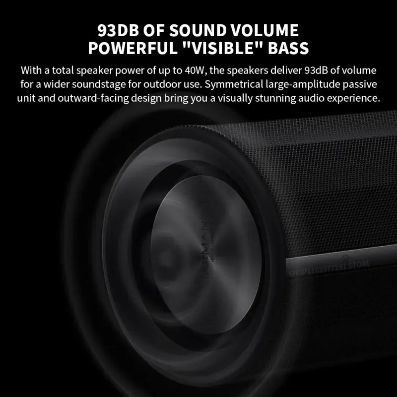 New Xiaomi Bluetooth Speaker ASM02A 40W Battery life - ASM02A