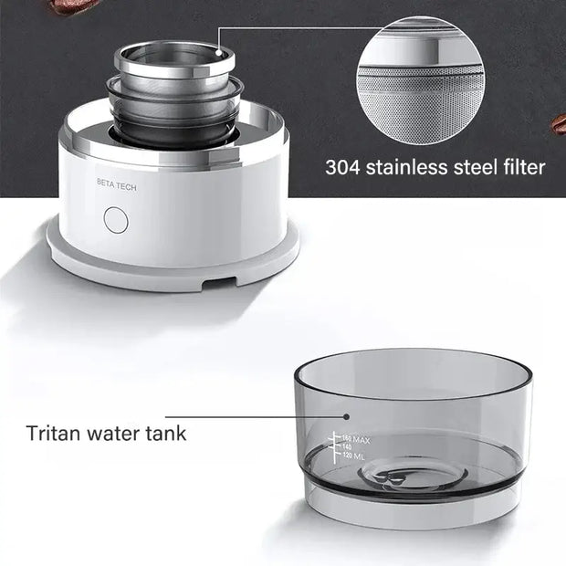 Xiaomi Coffee Brewer Grinder Automatic Hand Drip Coffee-ware - WHITE