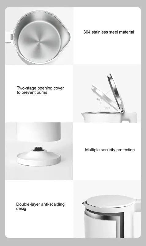 XIAOMI MIJIA Constant Temperature Electric Kettles - WHITE / EU