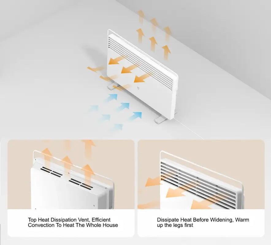 XIAOMI MIJIA Electric Heater 2200W For Home Heating Bathroom