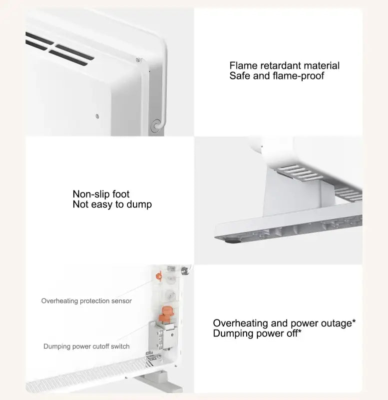 XIAOMI MIJIA Electric Heater 2200W For Home Heating Bathroom