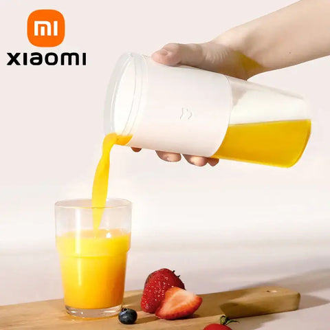 XIAOMI MIJIA Mini Portable Kitchen Fruit Processor Electric Blender - WHITE