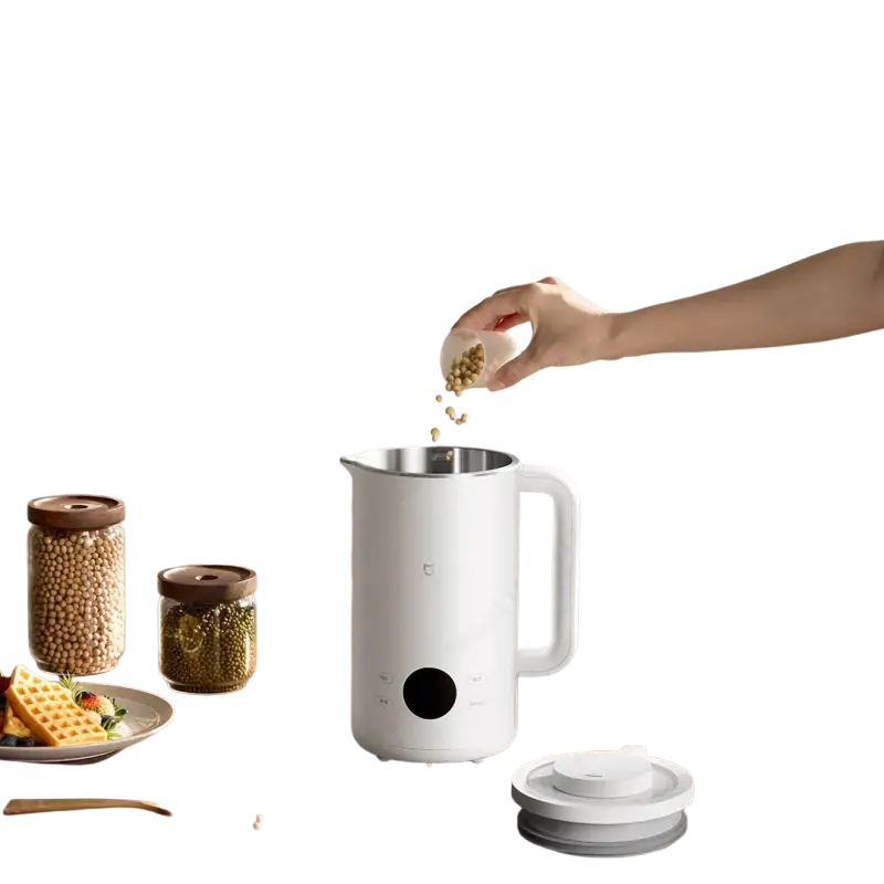 Xiaomi Mijia Soymilk Maker with LED Large Screen and Stainless Steel Pitcher